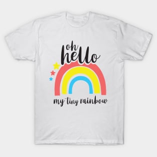 Hello My Tiny Rainbow T-Shirt